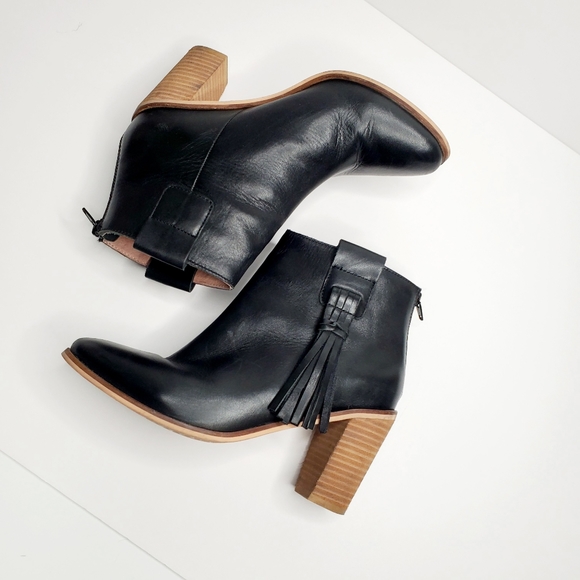 Seychelles Shoes - Seychelles Black leather boots 8